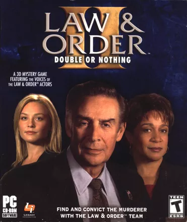 Law &#x26; Order II: Double or Nothing Windows Front Cover