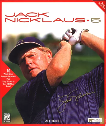 Jack Nicklaus 5 Windows Front Cover