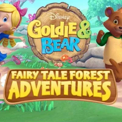 Disney Goldie &#x26; Bear: Fairy Tale Forest Adventures Blacknut Front Cover