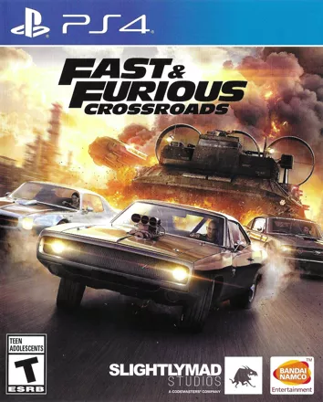 Fast &#x26; Furious: Crossroads PlayStation 4 Front Cover