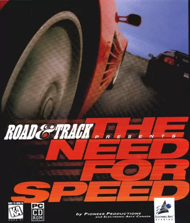 The Need for Speed DOS Front Cover