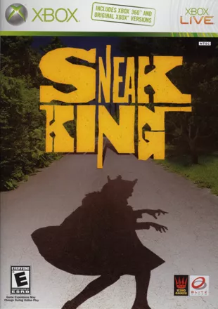 Sneak King Xbox Front Cover