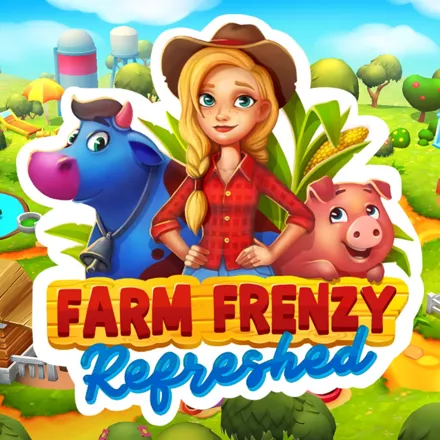 Farm Frenzy: Refreshed PlayStation 4 Front Cover