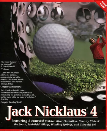Jack Nicklaus 4 Windows Front Cover