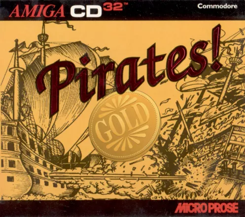 Pirates! Gold Amiga CD32 Front Cover