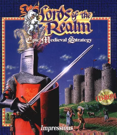Lords of the Realm DOS Front Cover