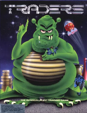 Traders: The Intergalactic Trading Game DOS Front Cover
