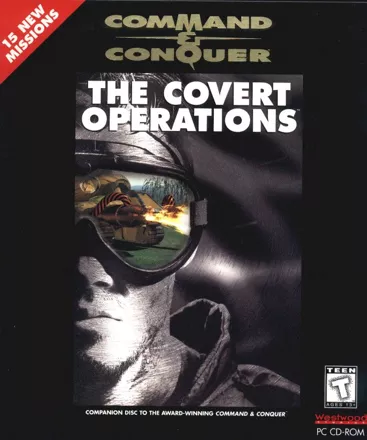 Command &#x26; Conquer: The Covert Operations DOS Front Cover