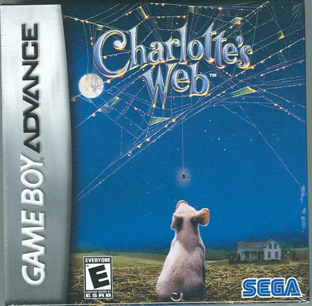 Charlotte&#x27;s Web Game Boy Advance Front Cover