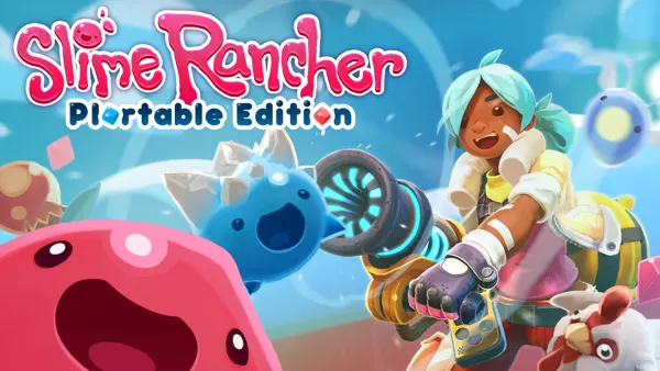 Slime Rancher: Plortable Edition Nintendo Switch Front Cover