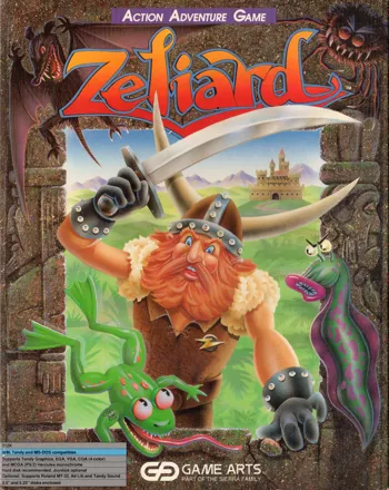 Zeliard DOS Front Cover
