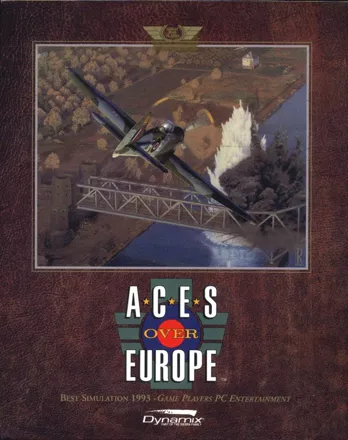 Aces Over Europe DOS Front Cover
