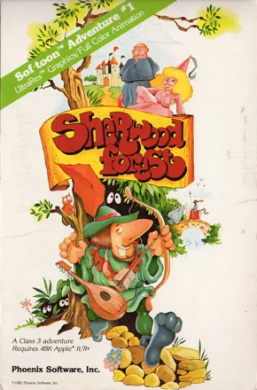 Sherwood Forest Apple II Front Cover