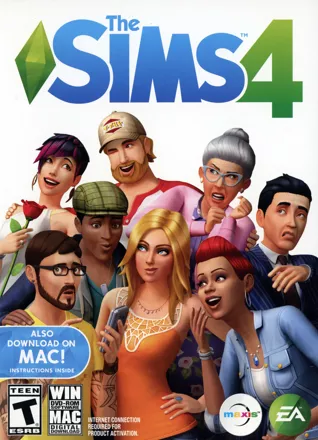 The Sims 4 Macintosh Front Cover