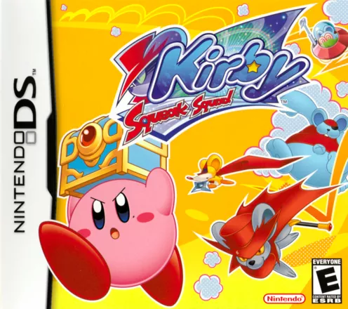 Kirby: Squeak Squad Nintendo DS Front Cover