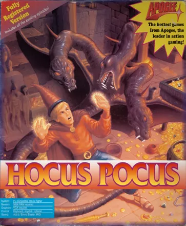 Hocus Pocus DOS Front Cover