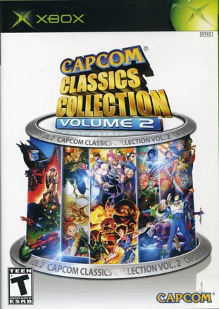 Capcom Classics Collection: Volume 2 Xbox Front Cover