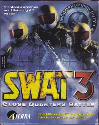 SWAT 3: Close Quarters Battle Windows Front Cover