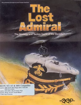 The Lost Admiral DOS Front Cover