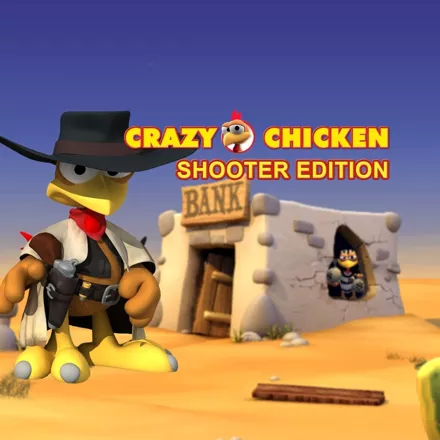 Crazy Chicken: Shooter Edition PlayStation 5 Front Cover