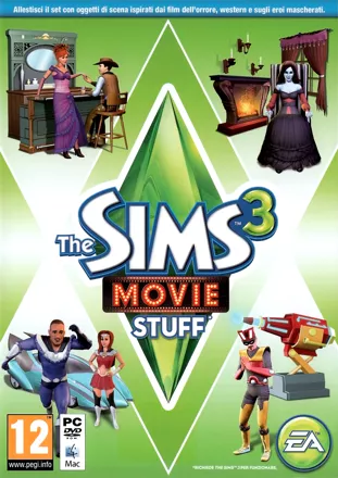 The Sims 3: Movie Stuff Macintosh Front Cover