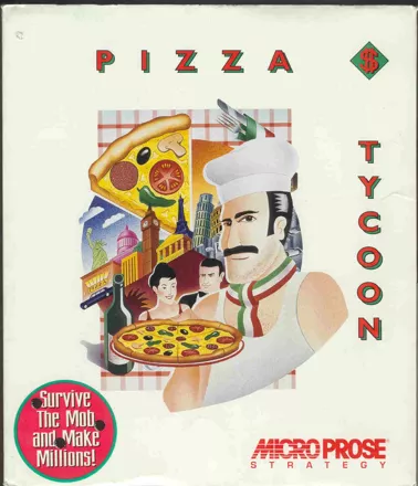 Pizza Tycoon DOS Front Cover