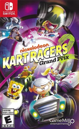 Nickelodeon Kart Racers 2: Grand Prix Nintendo Switch Front Cover