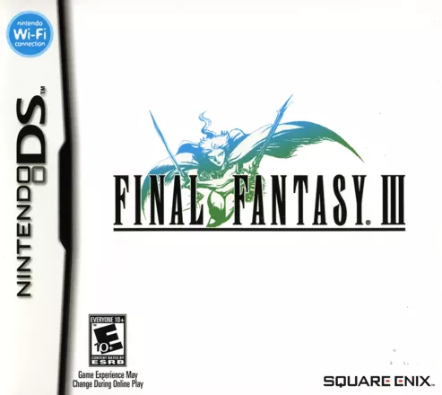 Final Fantasy III Nintendo DS Front Cover
