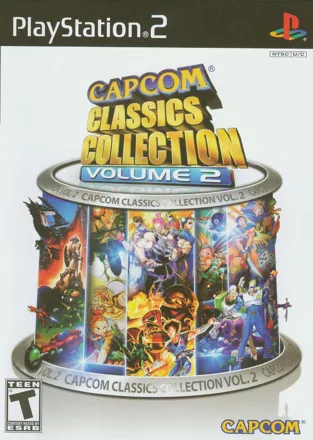 Capcom Classics Collection: Volume 2 PlayStation 2 Front Cover