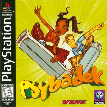 Psybadek PlayStation Front Cover