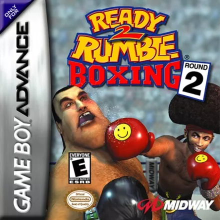 Ready 2 Rumble Boxing: Round 2 Game Boy Advance Front Cover