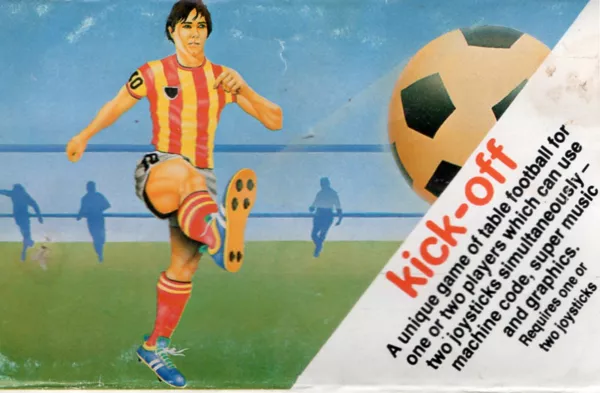 Kick-Off Commodore 64 Front Cover