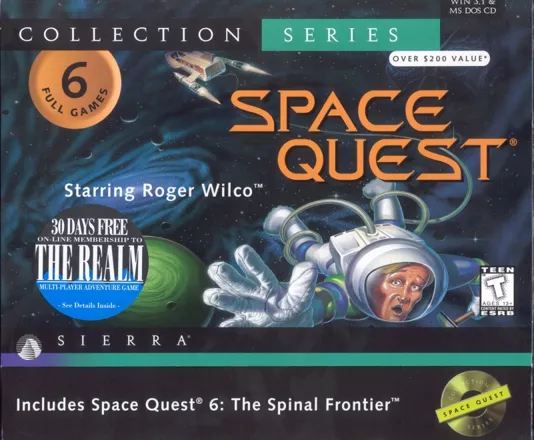 Space Quest: Collection Series DOS Front Cover