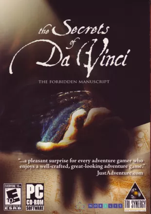 The Secrets of Da Vinci: The Forbidden Manuscript Windows Front Cover