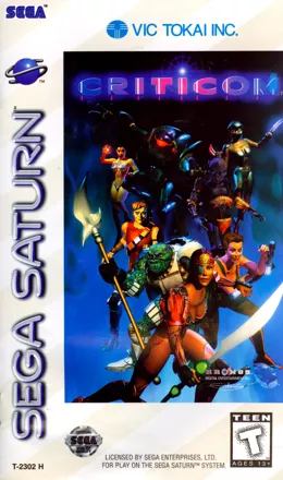 Criticom SEGA Saturn Front Cover