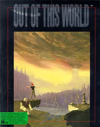 Out of This World DOS Front Cover