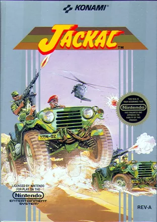 Jackal NES Front Cover