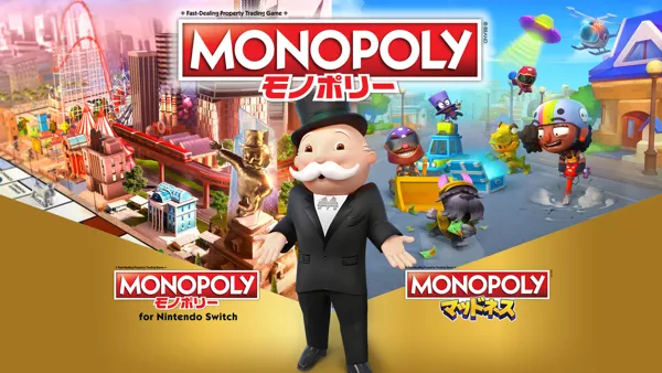 Monopoly for Nintendo Switch + Monopoly Madness Nintendo Switch Front Cover