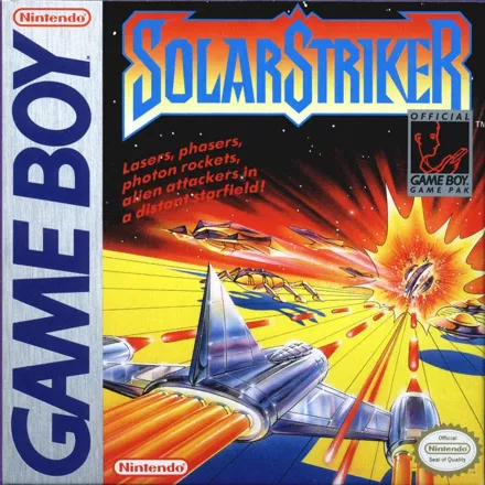 Solar Striker Game Boy Front Cover