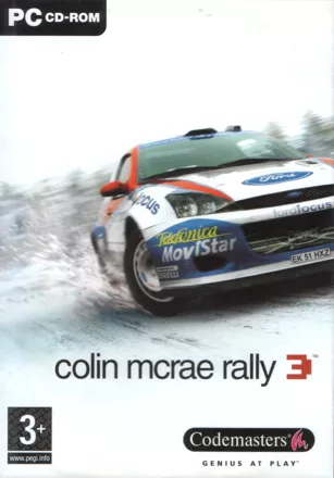 Colin McRae Rally 3 Windows Front Cover