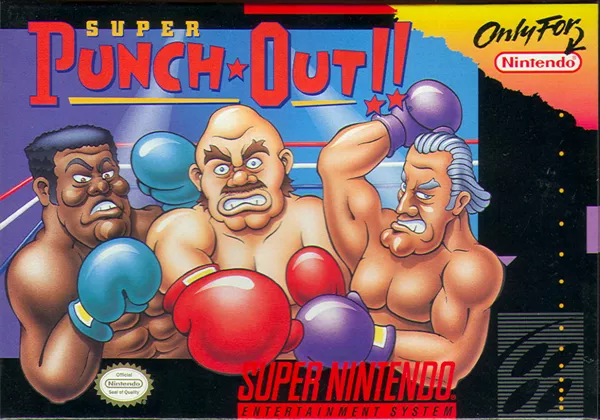 Super Punch-Out!! SNES Front Cover