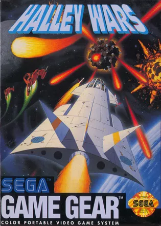 Halley Wars Game Gear Front Cover