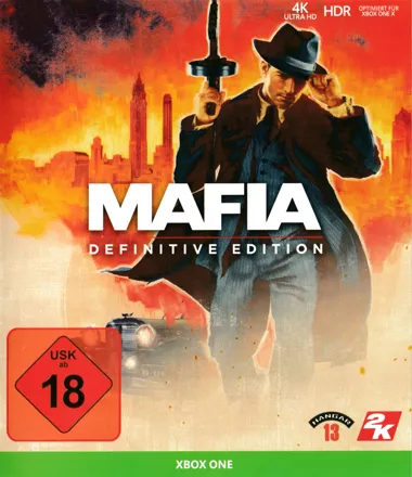 Mafia: Definitive Edition Xbox One Front Cover