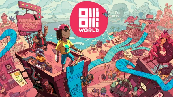 OlliOlli World Nintendo Switch Front Cover