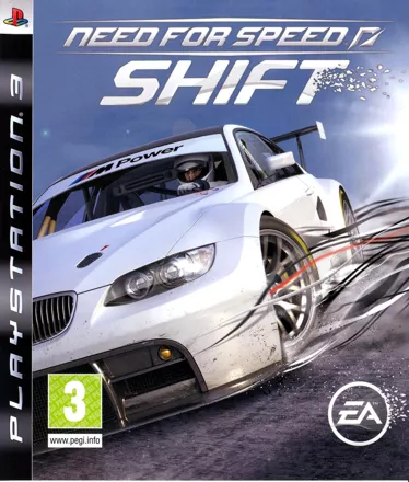 Need for Speed: Shift PlayStation 3 Front Cover