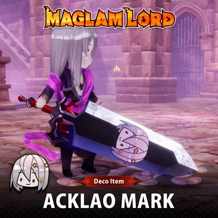 Maglam Lord: Deco Item - Acklao Mark PlayStation 4 Front Cover