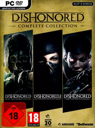 Dishonored: Complete Collection Windows Front Cover