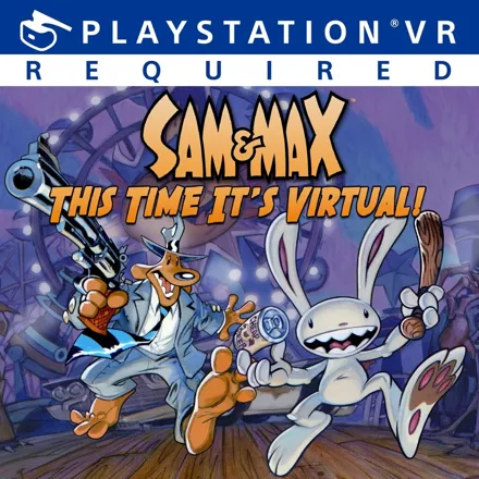 Sam &#x26; Max: This Time It&#x27;s Virtual! PlayStation 4 Front Cover