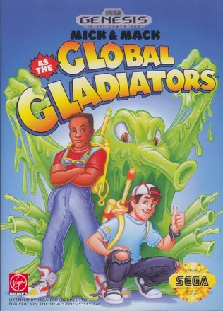 Mick &#x26; Mack as the Global Gladiators Genesis Front Cover