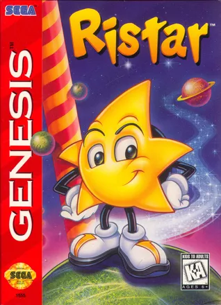 Ristar Genesis Front Cover